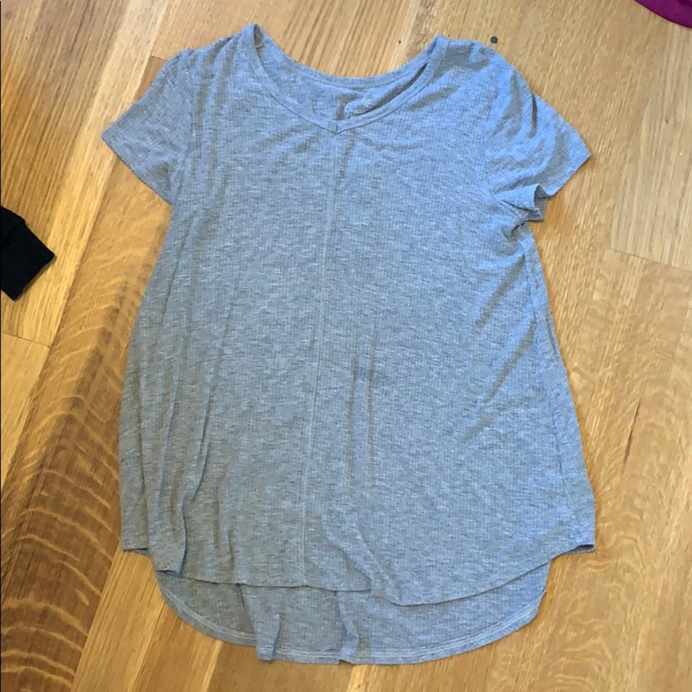 Gray shirt